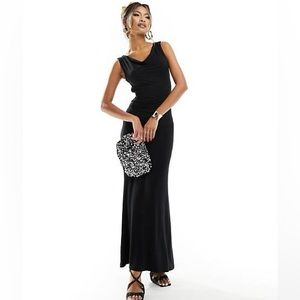 MAX EDITION Ruched Maxi Dress Sz M